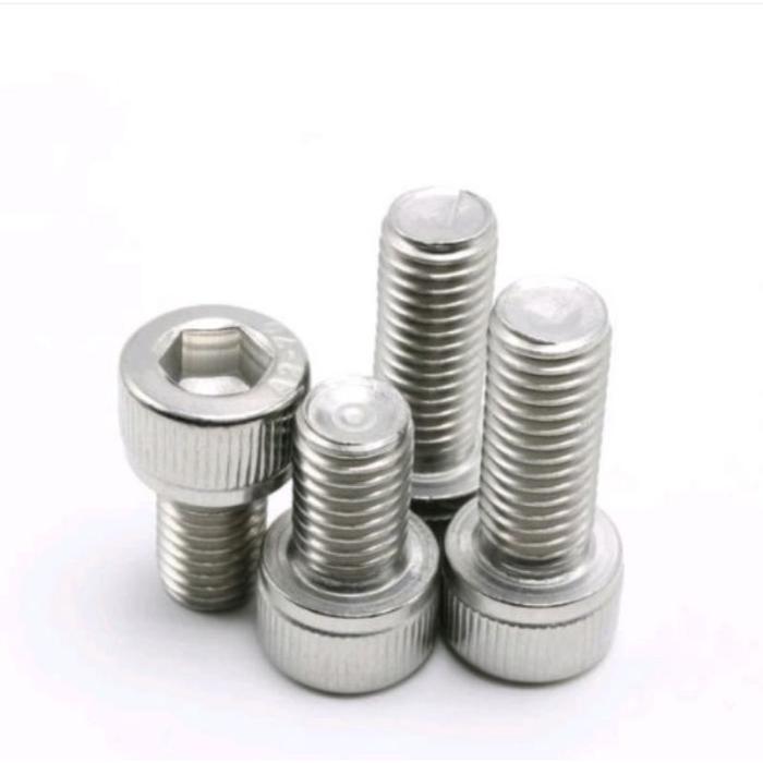 (50pcs) SS304 Baut Socket M2.5x30