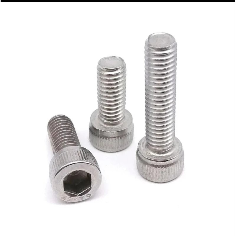 (1pcs) SS304 Baut Socket M4x22