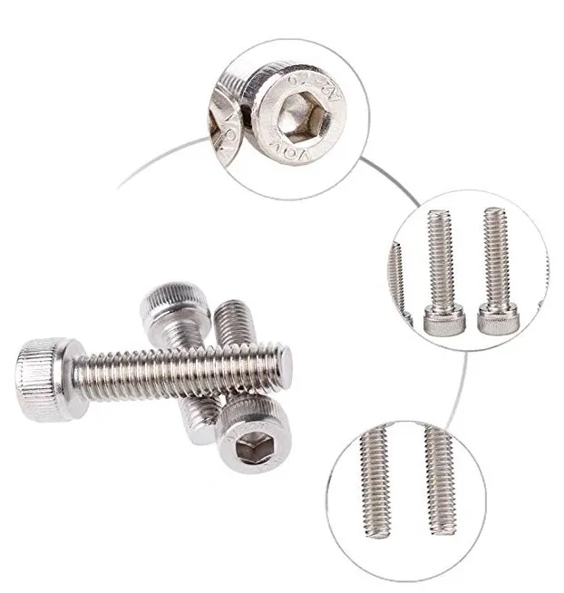 (1pcs) SS304 Baut Socket M5x20