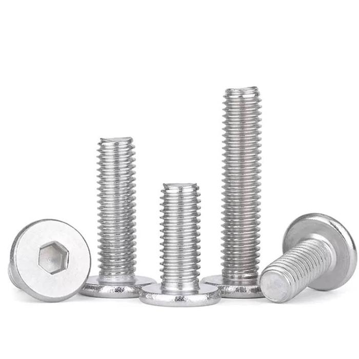(1pcs) SS304 Baut Ultra Thin M4x6