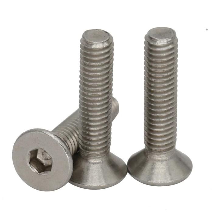 (1pcs) SS304 Baut Verseng L M10x40