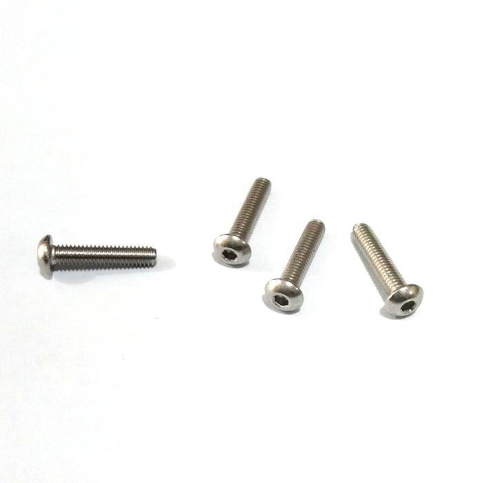 (1pcs) SS304 Baut Button L M10x45