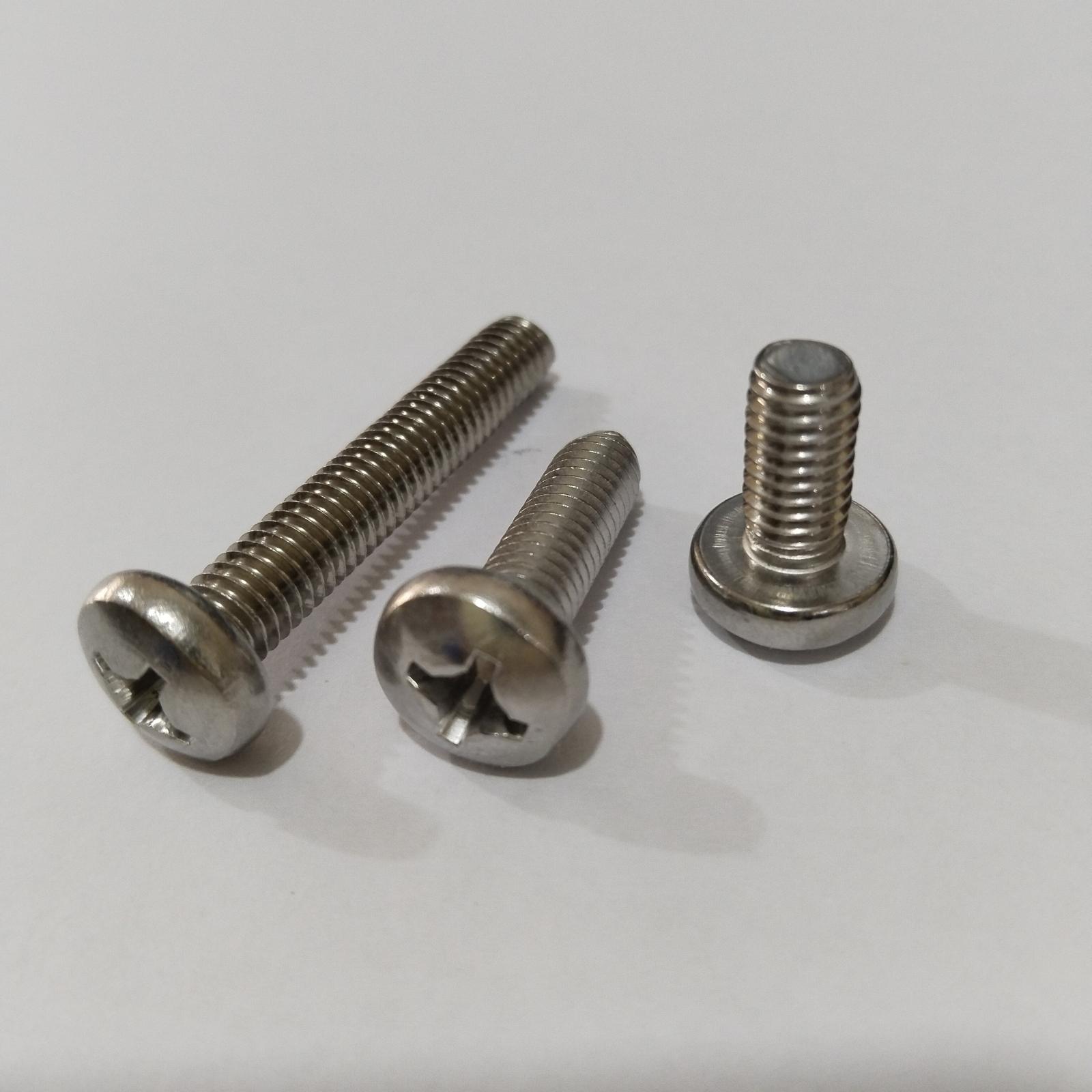 (1pcs) SS304 Baut Pan Philips M8x45