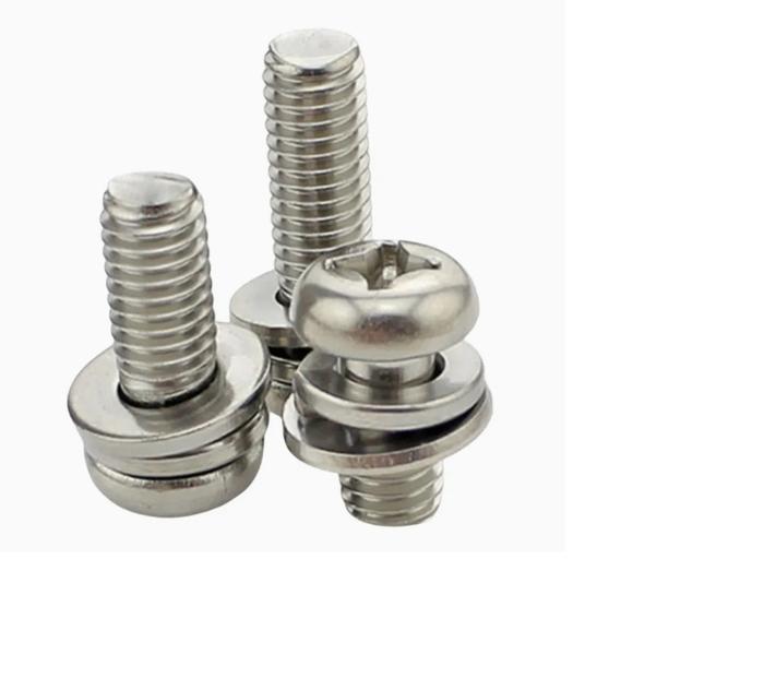 (1pcs) SS304 Baut JP Kombinasi M4x22