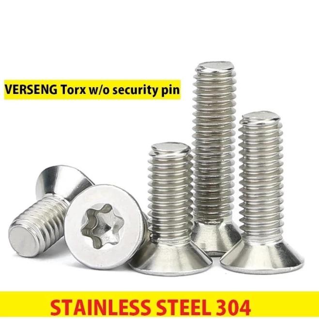 (1pcs) SS304 Baut Verseng Torq w/o M4x20