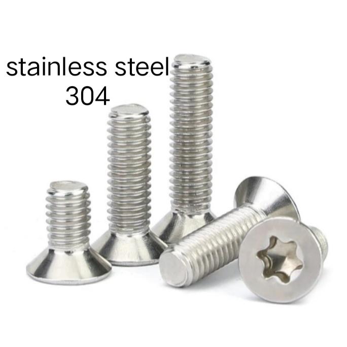 (1pcs) SS304 Baut Verseng Torq w/o M5x50