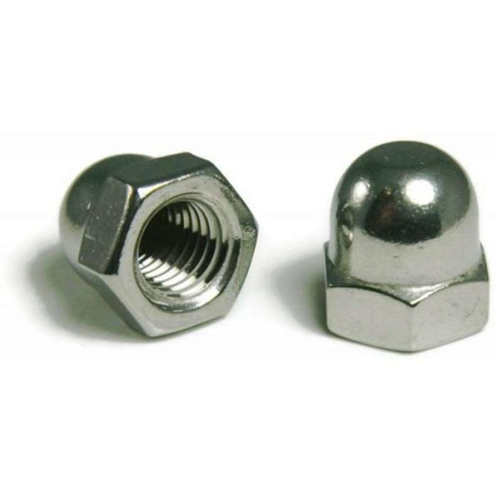 (1pcs) Stainless Steel 304 Mur Topi / Cap Nut M6