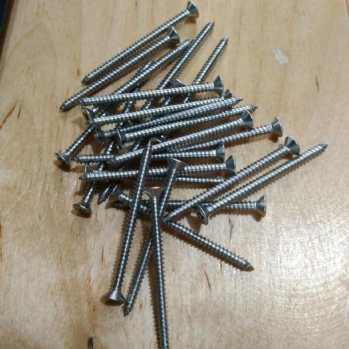 (1pcs) Stainless Steel 304 Sekrup FH Tapping Screw ST3.9x9.5