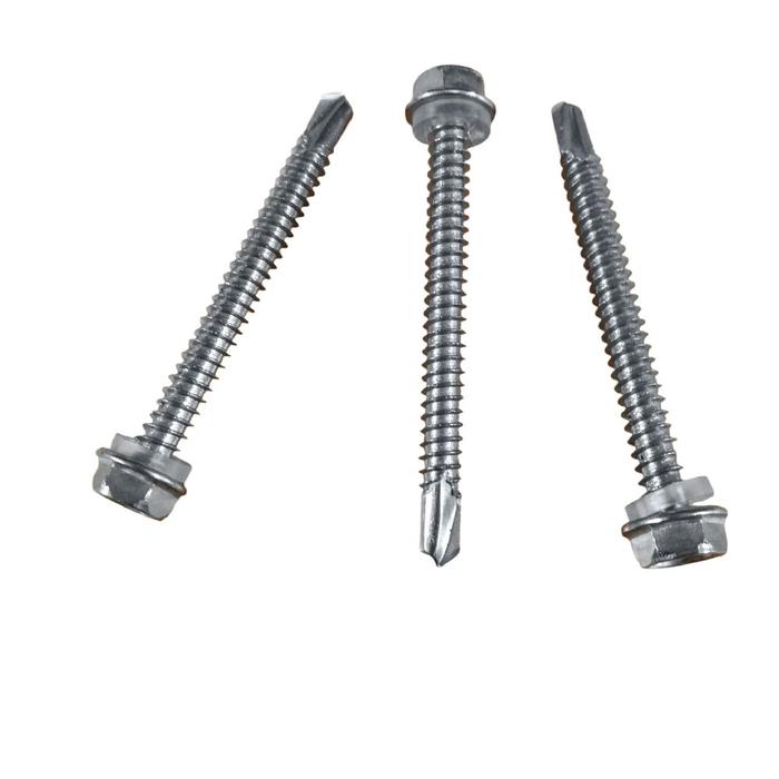 (1pcs) Stainless Steel 410 Sekrup Roofing Screw ST4.2x19