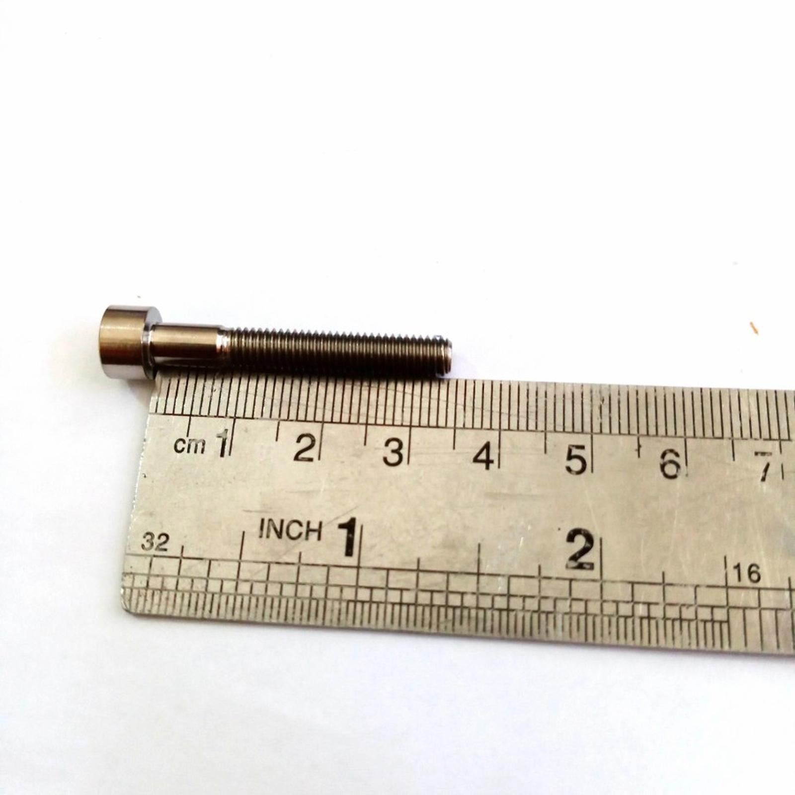 (1pcs) Baut Titanium Bolt Head Screw M5x34